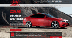 Desktop Screenshot of jhautomotiveinc.com